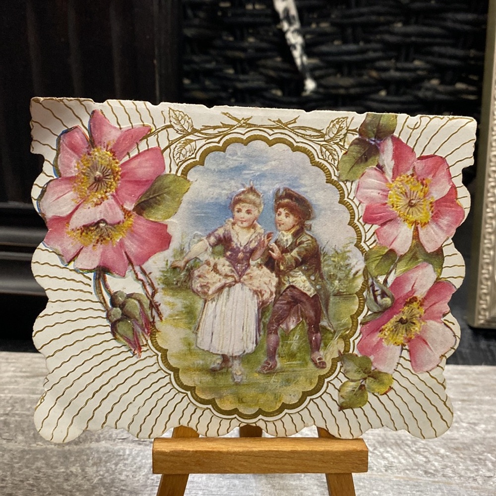 Antique Valentines Card! - Picture 2 of 6